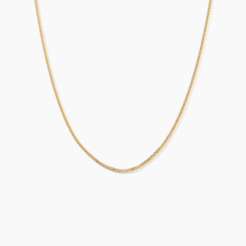 Chaîne Kena Maille Gourmette Or Jaune - Chaines Famille | Marc Orian