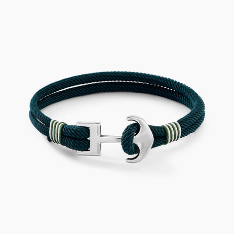 Bracelet Malo Acier Blanc - Bracelets cordons Homme | Marc Orian