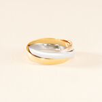 Alliance Entrelacee Ruban Plat Or Tricolore - Alliances duo Unisex | Marc Orian