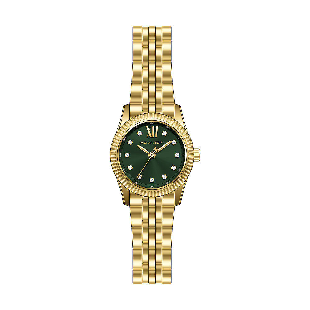 Montre Michael Kors Petite Lexington Vert - Montres étanches Femme | Marc Orian