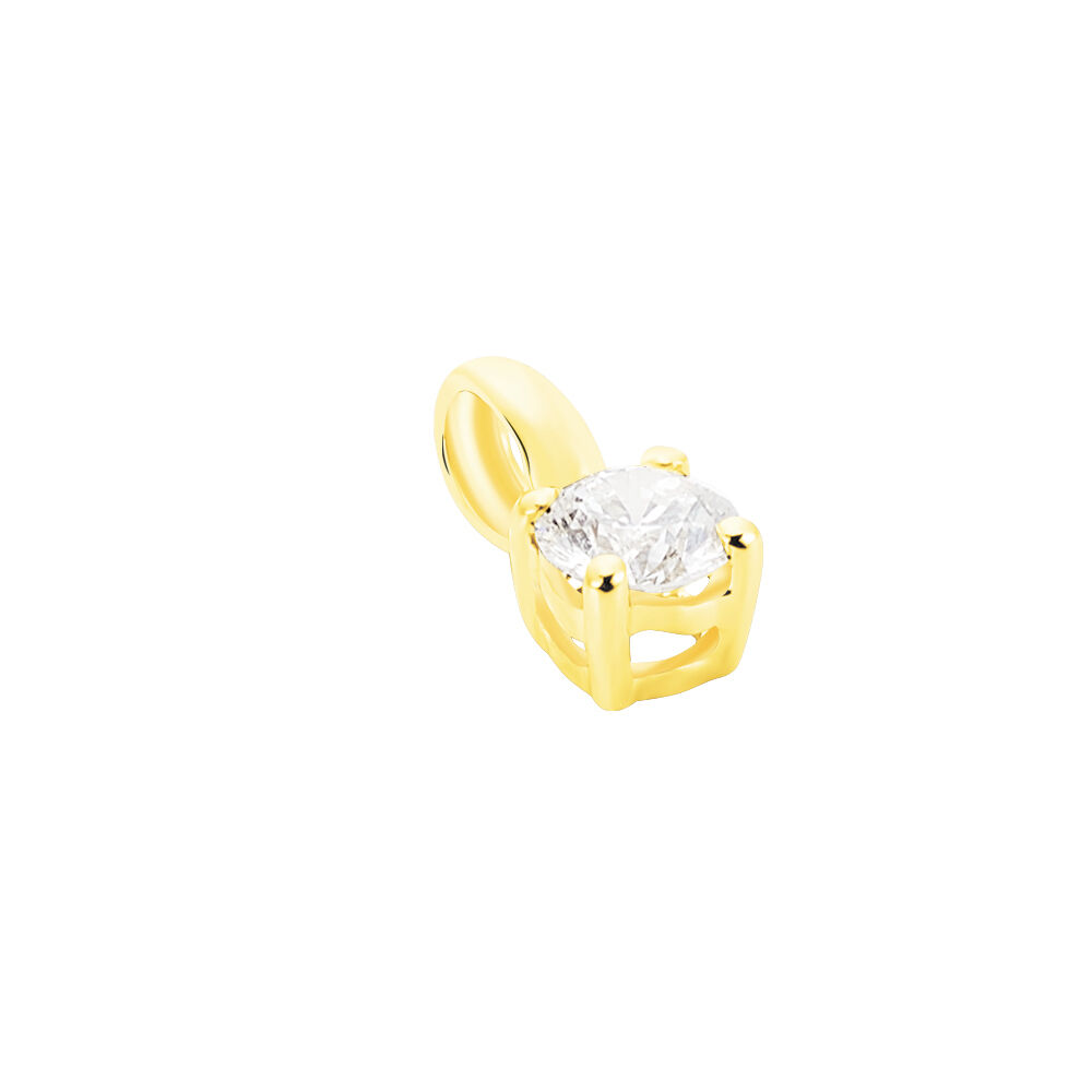 Pendentif Victoria Or Jaune Diamant - Pendentifs Femme | Marc Orian