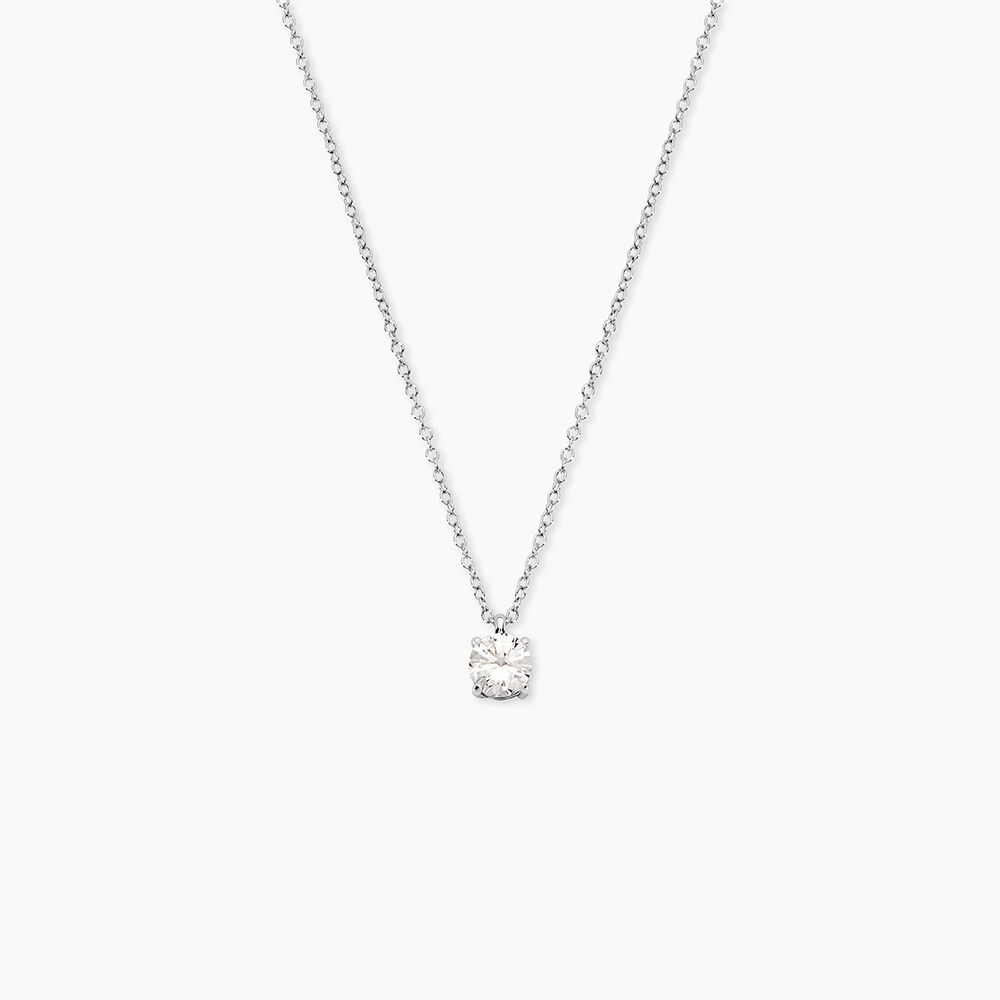 Collier Solitaire Argent Lylwenn - Colliers solitaires Femme | Marc Orian