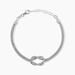 Bracelet Haria Argent Blanc - Bracelets fantaisie Femme | Marc Orian