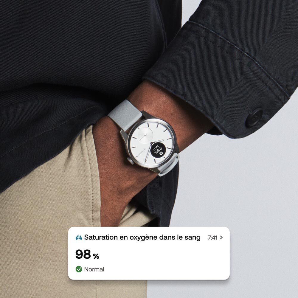 Montre Connect&eacute;e Withings Scanwatch Light - Montres connect&eacute;es Femme | Marc Orian