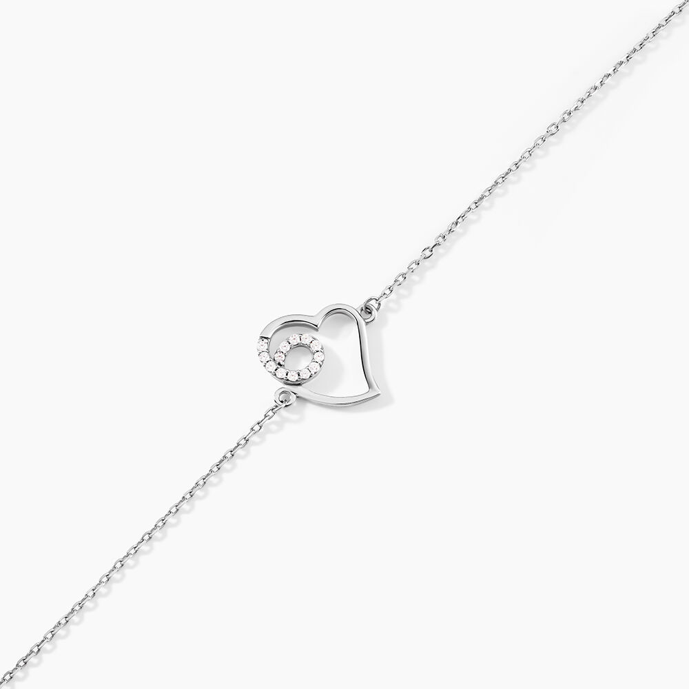 Bracelet Soa Argent Blanc Oxyde De Zirconium - Bracelets fantaisie Femme | Marc Orian