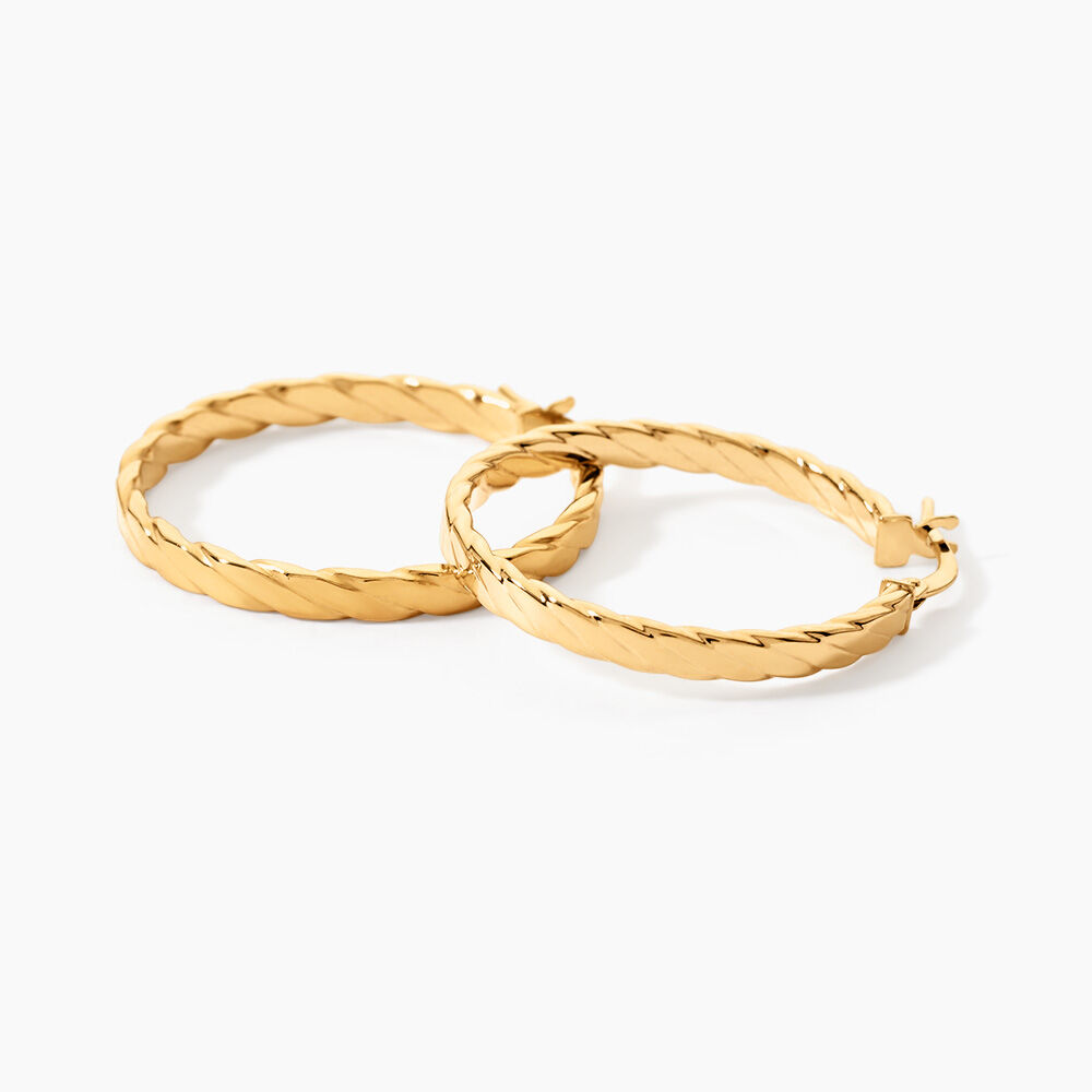 Cr&eacute;oles Deniz Or Jaune - Cr&eacute;oles Femme | Marc Orian