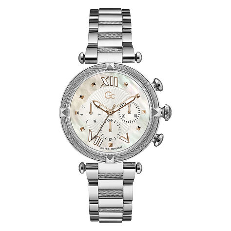 Montre Gc Cablechic Nacre Blanche - Montres classiques Femme | Marc Orian