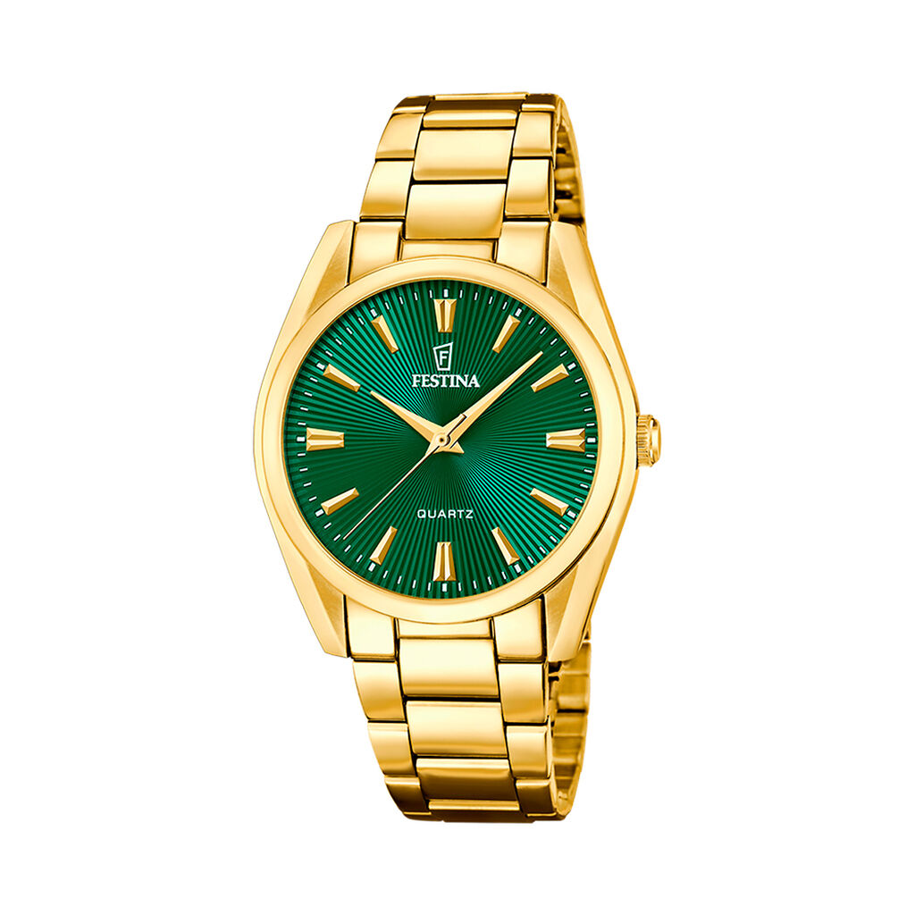 Montre Festina Boyfriend Alegria Vert - Montres &eacute;tanches Femme | Marc Orian