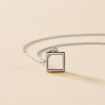 Collier Brielle Argent Blanc - Colliers fantaisie Femme | Marc Orian