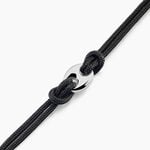 Bracelet Fabrice Acier Blanc - Bracelets cordons Homme | Marc Orian