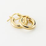 Cr&eacute;oles Ajania Or Jaune - Cr&eacute;oles Femme | Marc Orian