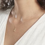 Pendentif Lettre X Or Jaune Oxyde - Pendentifs Famille | Marc Orian