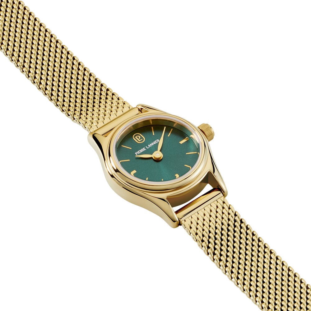 Montre Pierre Lannier Lannier Pya Vert - Montres &eacute;tanches Femme | Marc Orian