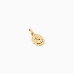Pendentif Vierge Nuage Argent Dor&eacute; A L'Or 750/1000 - Bijoux fantaisie Femme | Marc Orian