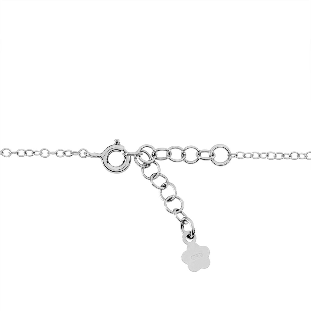 Bracelet Farfalla Argent Blanc - Bracelets chaînes Femme | Marc Orian