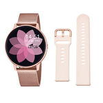Coffret De Montre Lotus Connect&eacute;e Smartwach Noir - Montres connect&eacute;es Femme | Marc Orian