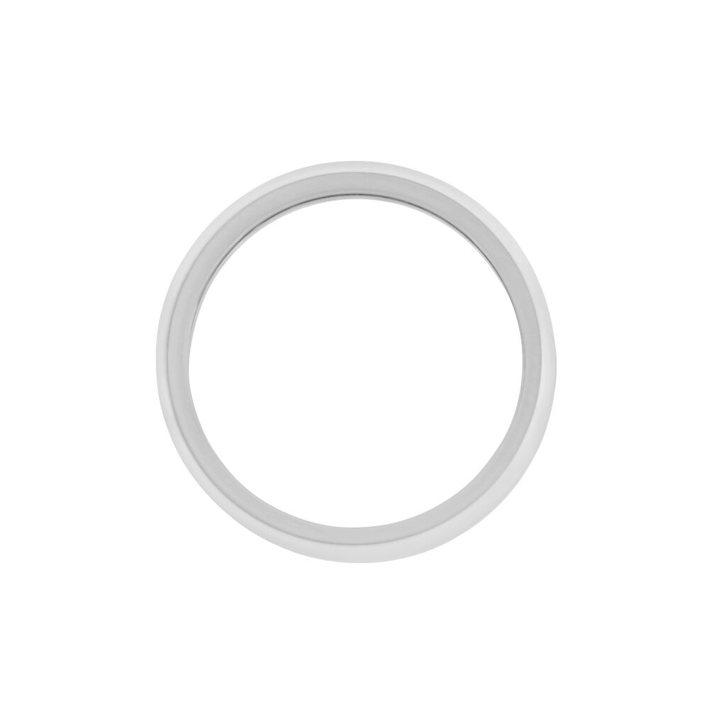 Bague Mollie Acier Blanc - Bagues Homme | Marc Orian