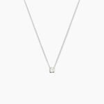 Collier Aphrodite Or Blanc Diamant - Colliers solitaires Femme | Marc Orian