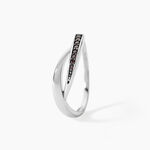 Bague Argent Blanc Afon Oxydes De Zirconium - Bijoux fantaisie Femme | Marc Orian