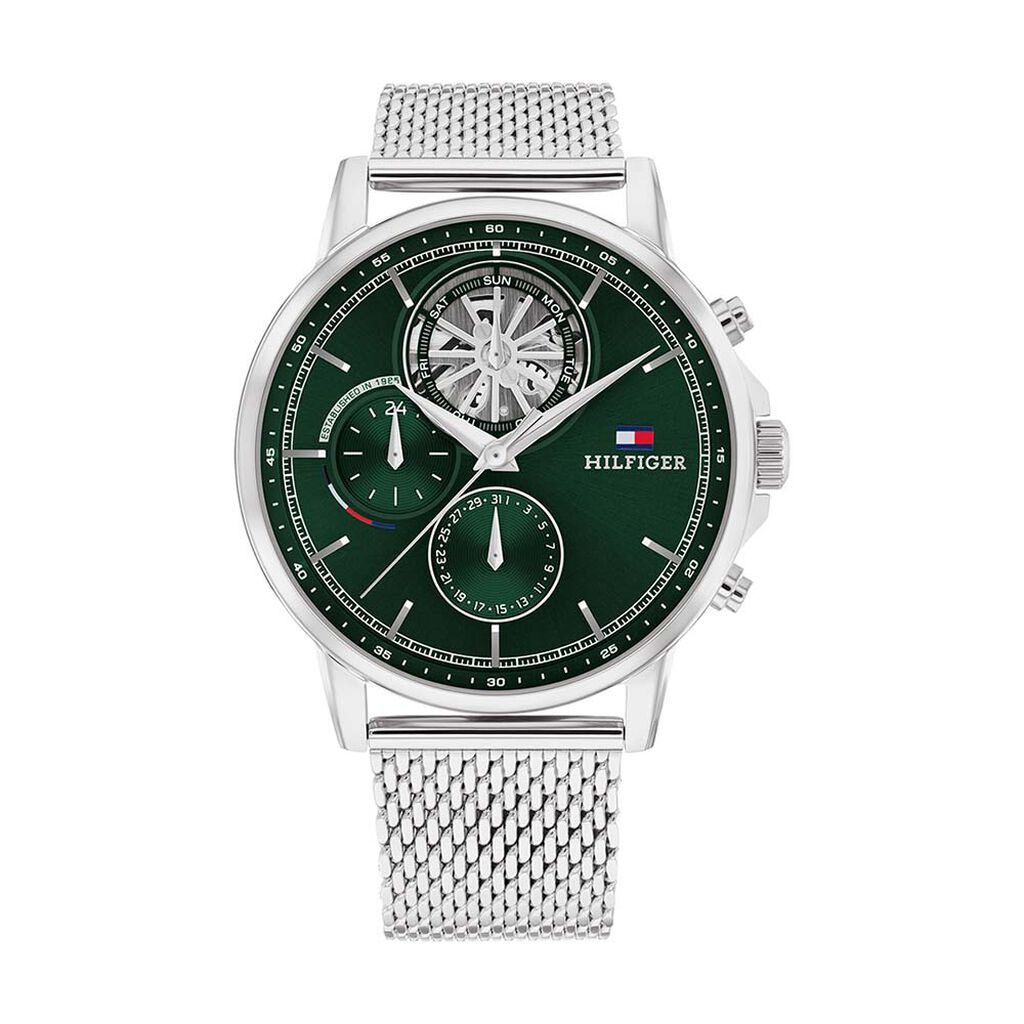Montre Tommy Hilfiger Stewart Vert - Montres étanches Homme | Marc Orian