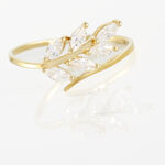 Bague Audrica Or Jaune Oxyde De Zirconium - Bagues avec pierre Femme | Marc Orian