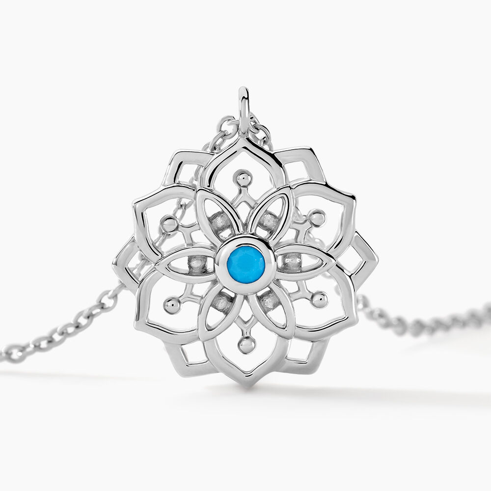 Collier Faven Argent Blanc Oxyde De Zirconium - Colliers avec pierres Femme | Marc Orian