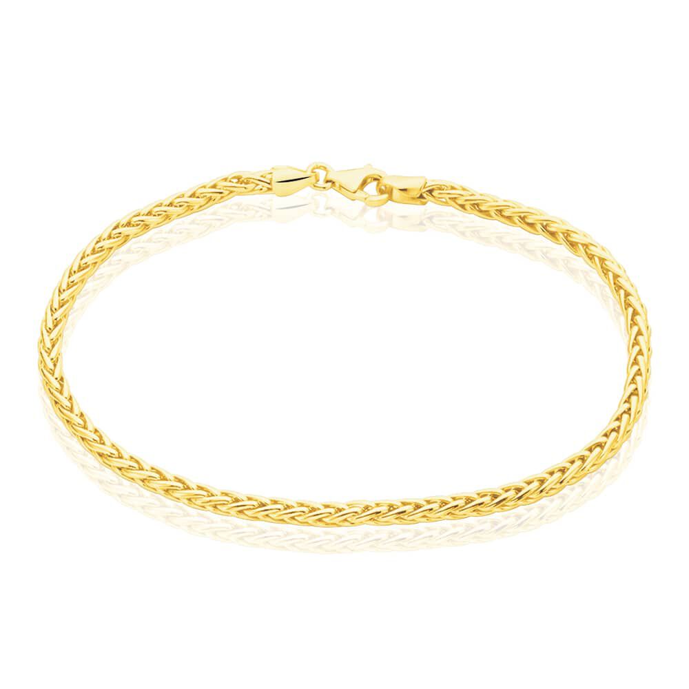 Bracelet Jany Maille Palmier Or Jaune - Bracelets cha&icirc;nes Femme | Marc Orian