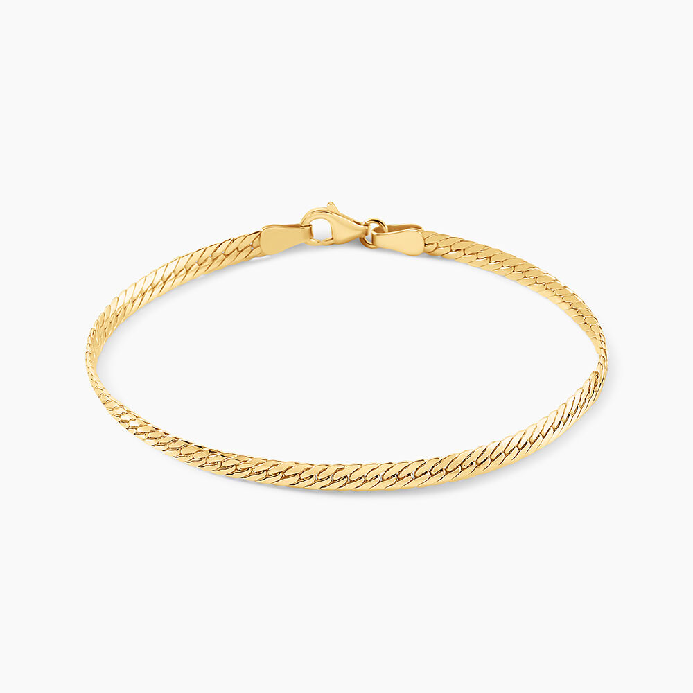 Bracelet Izel Maille Anglaise Or Jaune - Bracelets mailles Femme | Marc Orian