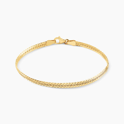 Bracelet Izel Maille Anglaise Or Jaune - Bracelets mailles Femme | Marc Orian