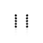 Boucles D'oreilles Grimpantes Perig Argent Oxyde - Piercings d'oreilles Femme | Marc Orian