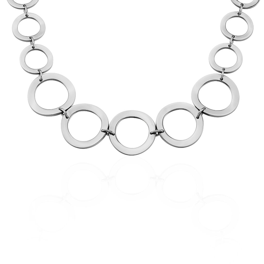 Collier Reyhana Acier Blanc - Colliers Femme | Marc Orian