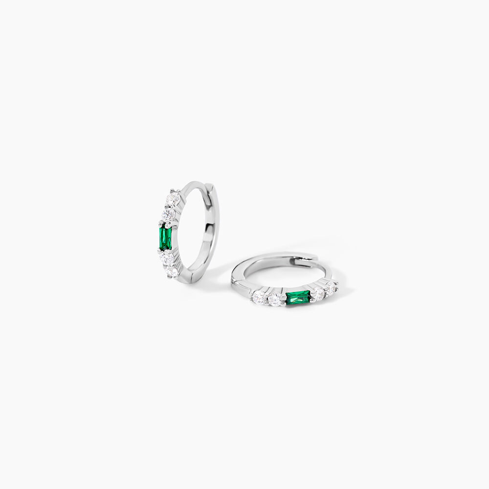 Cr&eacute;oles Felisa Argent Blanc Oxyde De Zirconium - Cr&eacute;oles Femme | Marc Orian