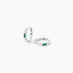 Cr&eacute;oles Felisa Argent Blanc Oxyde De Zirconium - Cr&eacute;oles Femme | Marc Orian