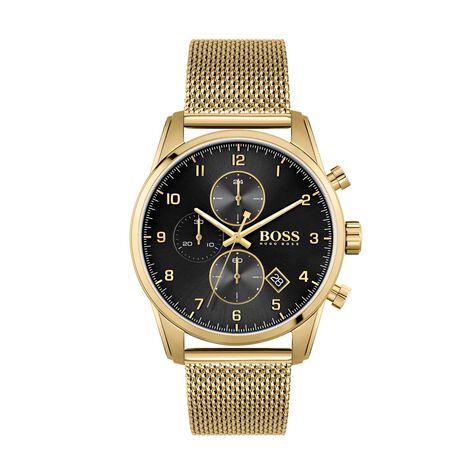 Montre Boss Skymaster Noir - Montres étanches Homme | Marc Orian