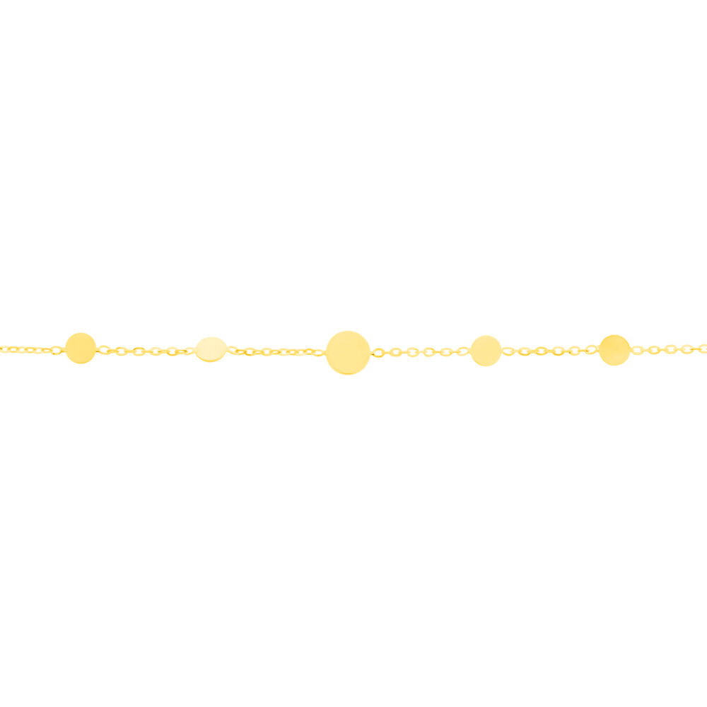Bracelet Deodate Or Jaune - Bracelets Medailles Femme | Marc Orian