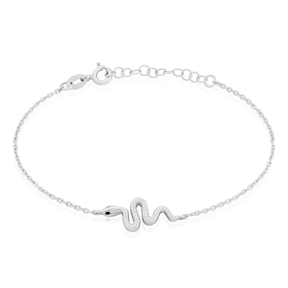 Bracelet Yoshie Argent Blanc - Bracelets chaînes Femme | Marc Orian