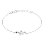 Bracelet Yoshie Argent Blanc - Bracelets fantaisie Femme | Marc Orian