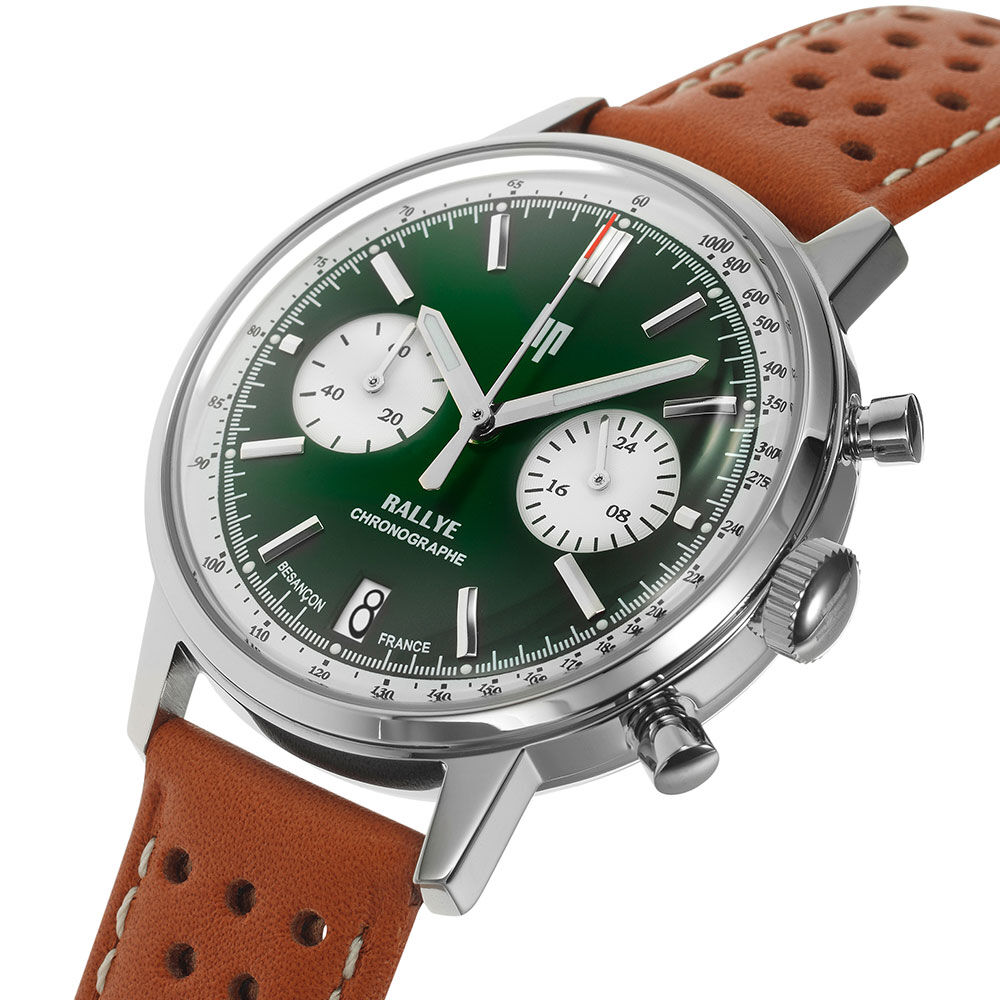 Montre Lip Rallye Meca-Quartz Vert - Montres étanches Homme | Marc Orian
