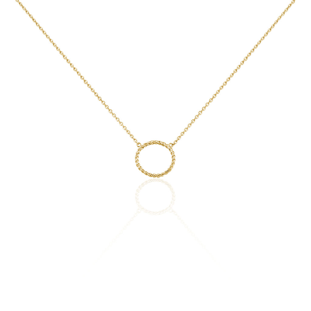 Collier Louva Plaqu&eacute; Or Jaune - Colliers fantaisie Femme | Marc Orian