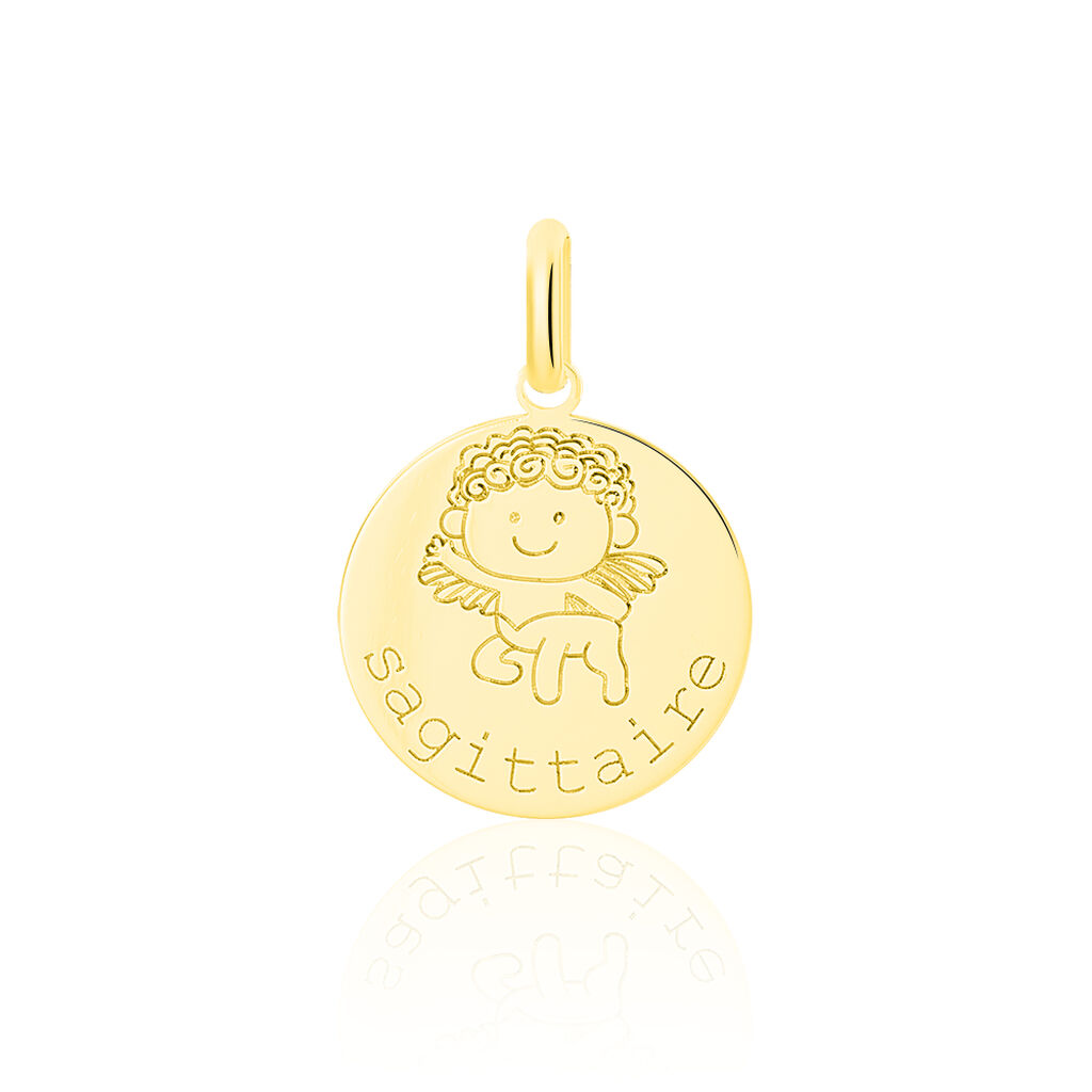Pendentif Jannila Zodiaque Or Jaune - Bijoux personnalisés Enfant | Marc Orian
