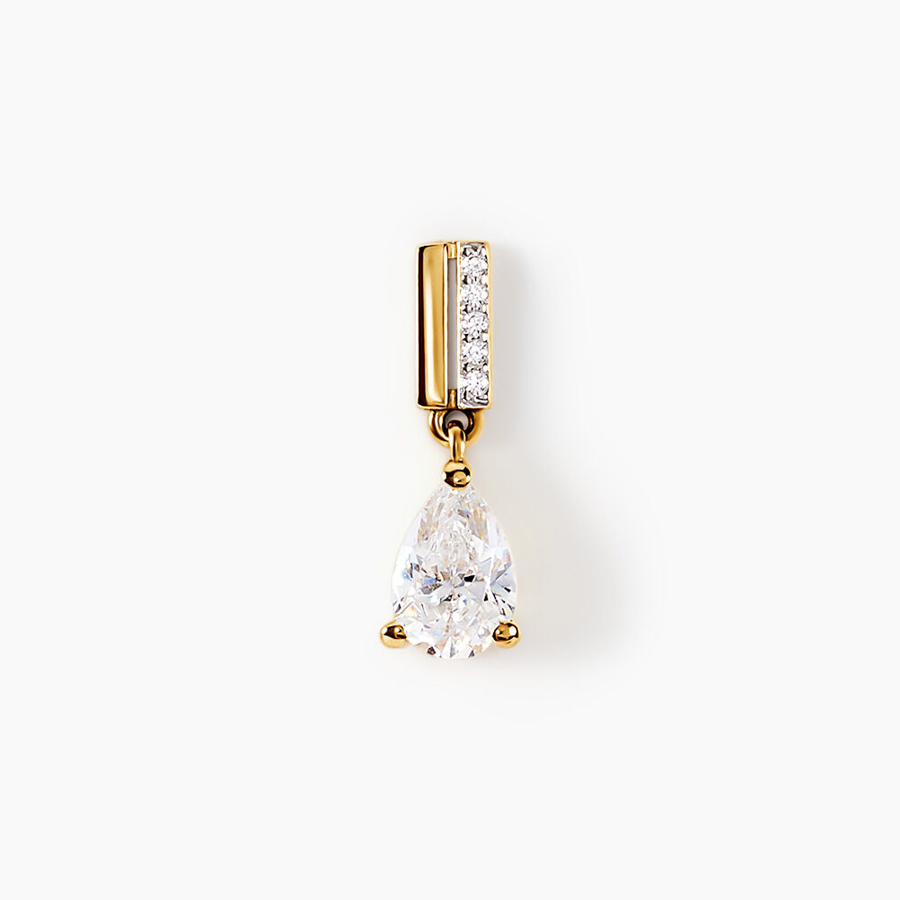 Piercing D'oreille Unitaire  Peers Or Jaune Oxyde De Zirconium - Piercings Femme | Marc Orian