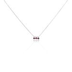 Collier Kasey Argent Blanc Oxyde De Zirconium - Colliers avec pierres Femme | Marc Orian