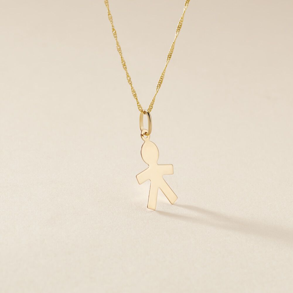 Pendentif Estrellita Garcon Or Jaune - Pendentifs Famille | Marc Orian
