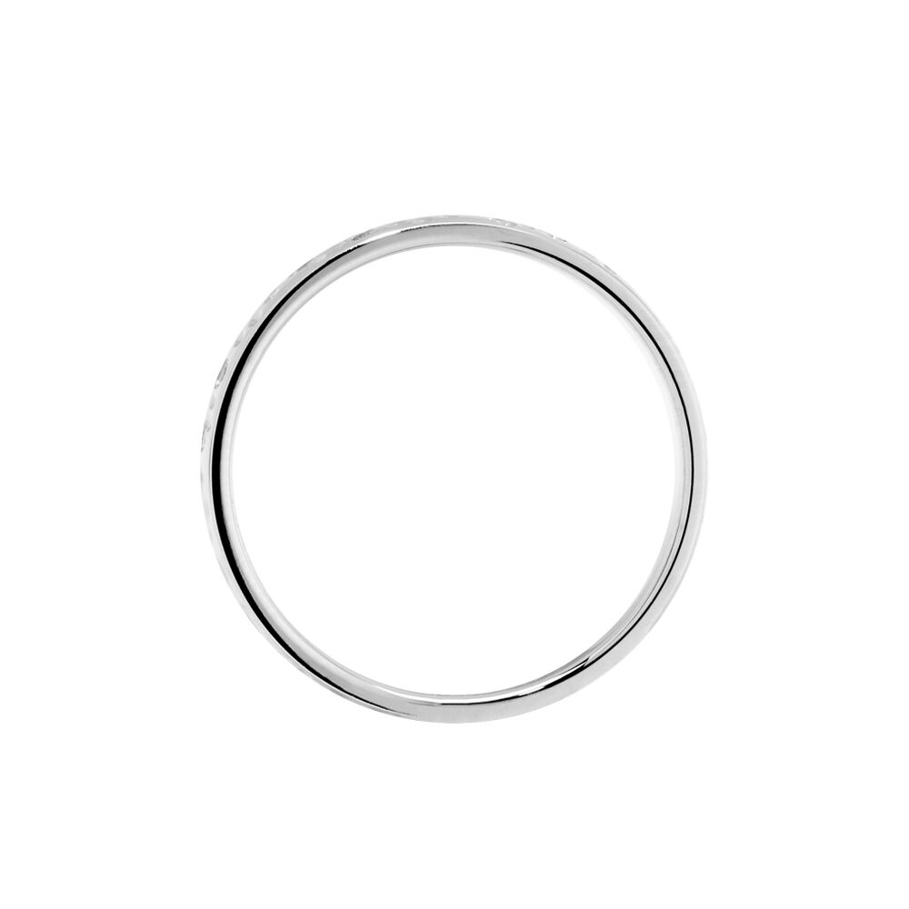 Alliance Elberta Or Blanc Diamant - Alliances duo Femme | Marc Orian
