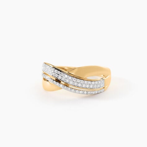 Bague Merlin Or Jaune Diamant - Parures de mariage Femme | Marc Orian