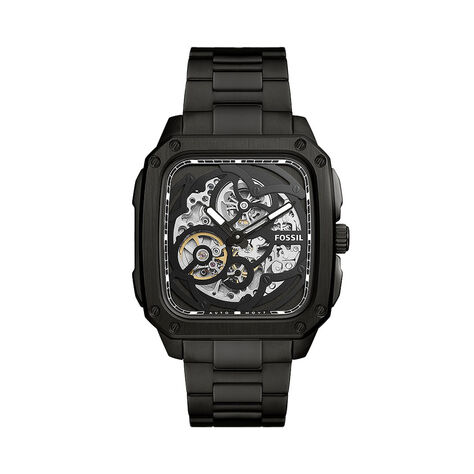 Montre Fossil Inscription Noir - Montres automatique Homme | Marc Orian