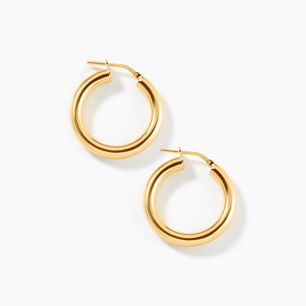 Cr&eacute;oles Chucho Argent Dor&eacute; A L'Or 750/1000 - Cr&eacute;oles Femme | Marc Orian