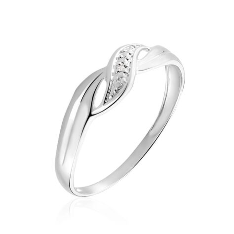 Bague Amayas Or Blanc Diamant - Solitaires Femme | Marc Orian