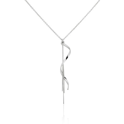 Collier Rizlaine Argent Blanc - Colliers fantaisie Femme | Marc Orian