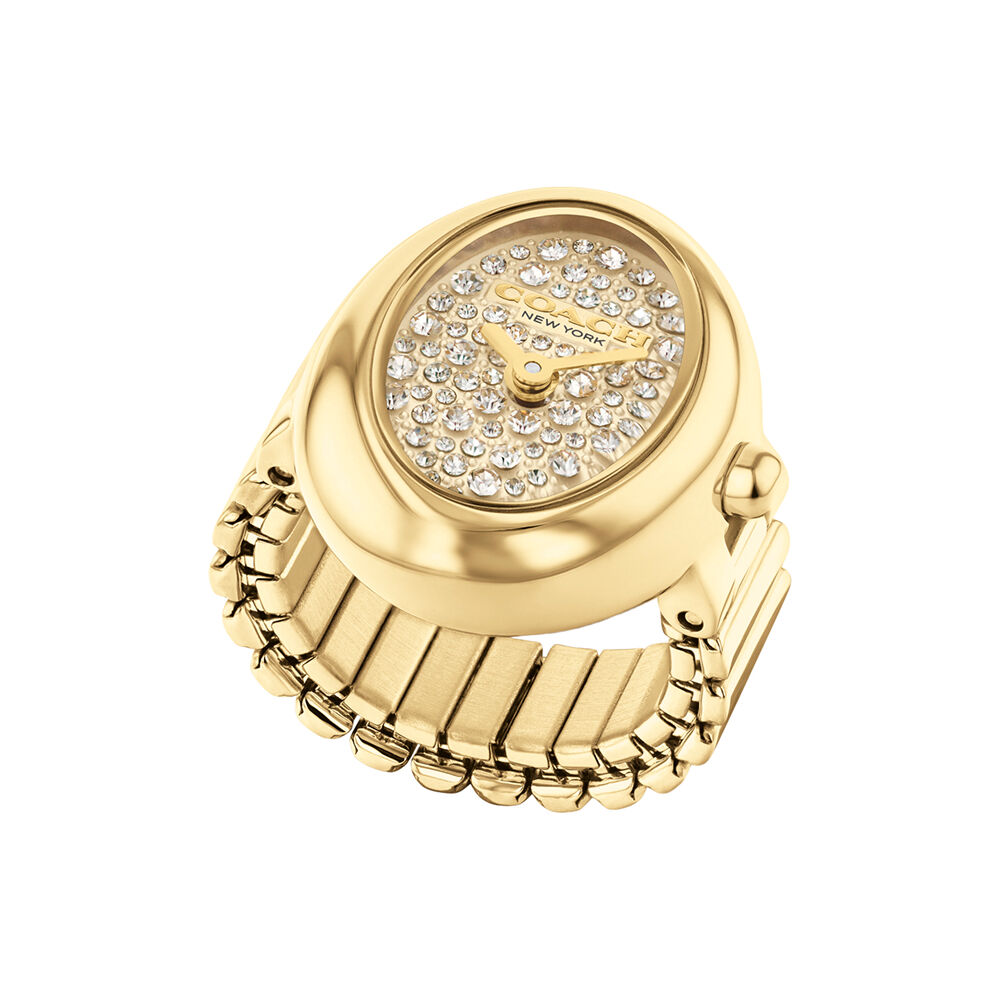Montre Coach Sammy Watch Ring Dor&eacute; - Montres &eacute;tanches Femme | Marc Orian
